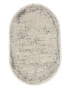 Килим ALMAATA AM00B GREY OVAL