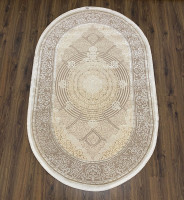 Килим ALMAATA AM09A BEIGE OVAL