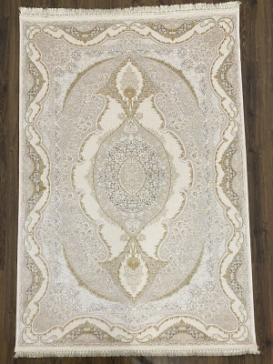 Ковёр Embossed Flower 1001	CREAM