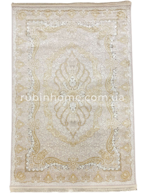 Килим Embossed Flower 404	CREAM