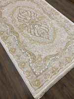 Килим Embossed Flower 404	CREAM