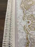 Килим Embossed Flower 404	CREAM