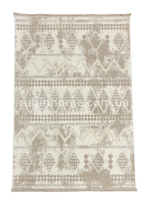 Килим KOI 10883D WHITE BEIGE MULTI