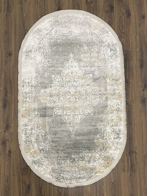 Килим MOOD MD03F GREY BEIGE OVAL