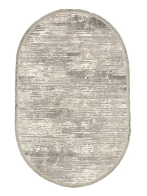 Ковер PERI 0385g LIGHT GREY OVAL