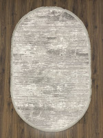 Килим PERI 0385g	LIGHT GREY OVAL