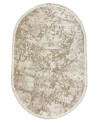 Килим PERI 0601c WHITE OVAL