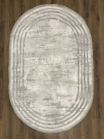 Килим PERI 2322a	LIGHT GREY OVAL