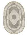 Ковер PERI 5725b LIGHT GREY OVAL