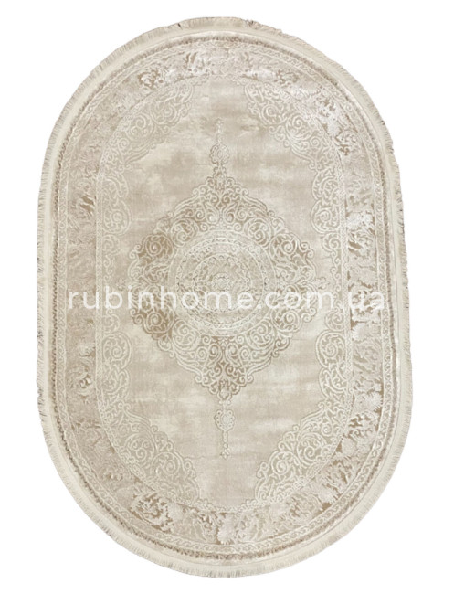 Килим PERI 6286a	WHITE OVAL