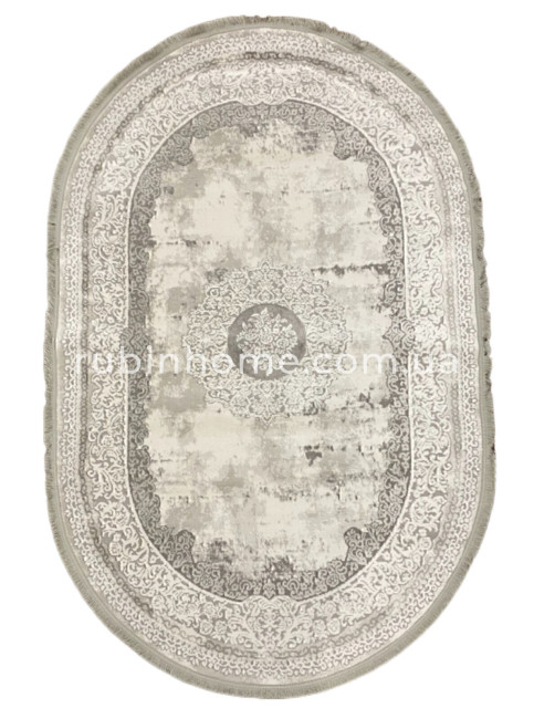 Килим PERI 6291a	LIGHT GREY OVAL