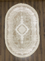 Килим PERI 6292a	WHITE OVAL