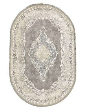 Килим PERI 6292a	LIGHT GREY OVAL