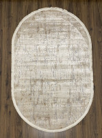 Ковёр SATEN 0386c BEIGE OVAL