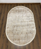 Килим SATEN 0386c BEIGE OVAL