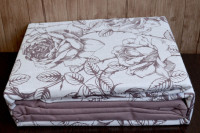 Комплект постельного белья First Choice 200×220 Rozen Lilac лиловый