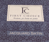 Постельное белье First Choice Jacquard Satin 200 х 220 см Siray Black