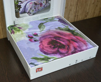 Постельное белье TAC Digital Satin 200×220 см Floreale