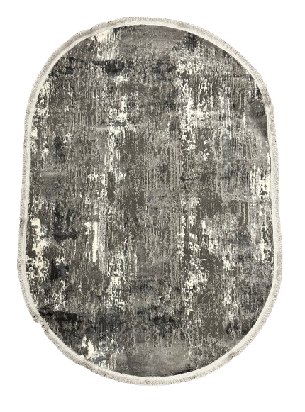 Ковер ADELINA S0012A DARK GREY OVAL