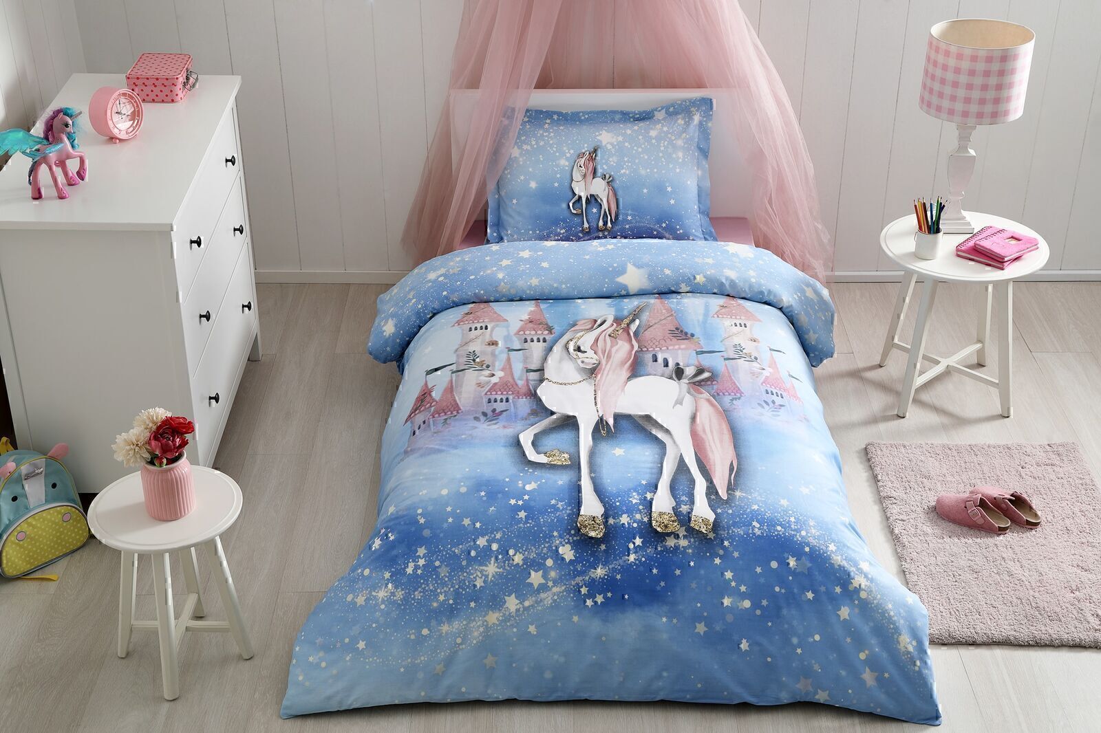 Постельное белье Ozdilek Ranforce 160х220 см Unicorn Dream 31267 купить